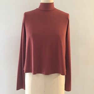 ☀️4/$20Forever 21 Top Burgundy Turtle Neck